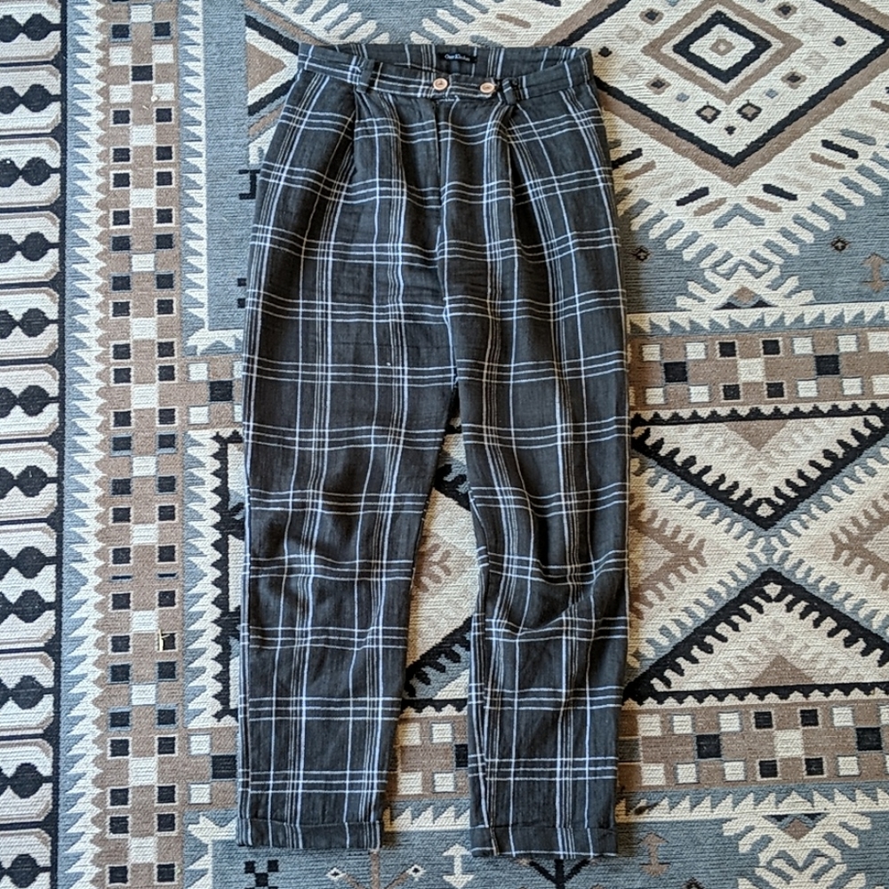 Plaid Trousers